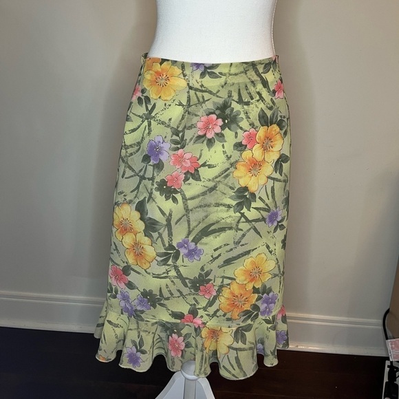 SALE ⭐️ Bianca Nygard flower skirt- size 8 - Picture 7 of 7
